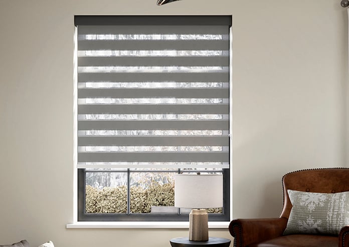 Shine, Steel - Motorised Day and Night Blind - Image 3